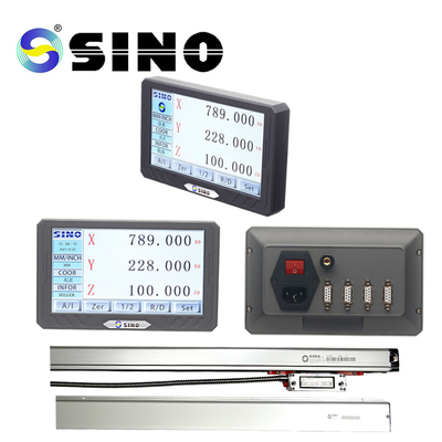 ابزار تست کیت SDS200S SINO DRO سیستم بازخوانی دیجیتال ترازوی خطی شیشه ای برای ماشین حفاری تراش