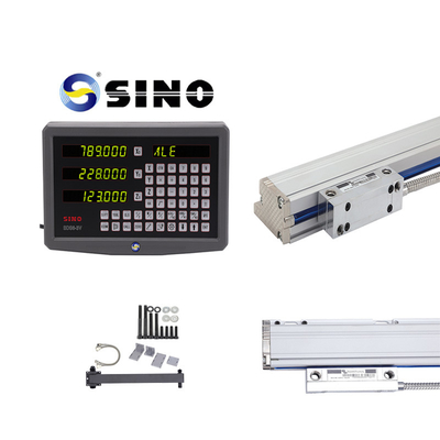 ابزار ماشینی و ماشین های فریز با SDS6-3V Dro و SINO Linear Grating Rulers راحت تر می شوند.